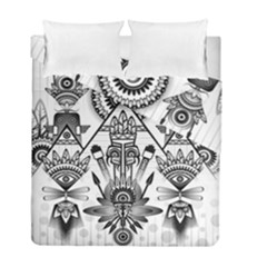 Ancient Parade Ancient Civilization Duvet Cover Double Side (full/ Double Size)