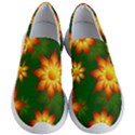 Flower Pattern Floral Non Seamless Women s Lightweight Slip Ons View1