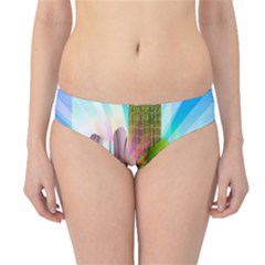 Zen Garden Japanese Nature Garden Hipster Bikini Bottoms by Pakrebo