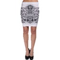 Forest Patrol Tribal Abstract Bodycon Skirt View1