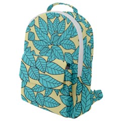 Leaves Dried Leaves Stamping Flap Pocket Backpack (small) by Pakrebo