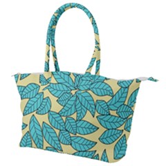 Leaves Dried Leaves Stamping Canvas Shoulder Bag by Pakrebo