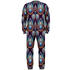 Illustrations Seamless Pattern Pattern Onepiece Jumpsuit (men) 