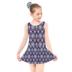 Illustrations Seamless Pattern Pattern Kids  Skater Dress Swimsuit by Pakrebo