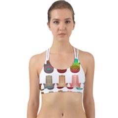 Evil Eye Protection Charm Colorful Back Web Sports Bra by Pakrebo