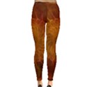 Orange Warm Hues Fractal Chaos Inside Out Leggings View4