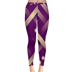 Background Non Seamless Pattern Inside Out Leggings by Pakrebo