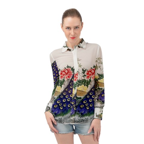 Image From Rawpixel Id 434953 Jpeg (2) Long Sleeve Chiffon Shirt by Sobalvarro