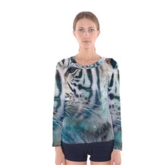 White Tiger Women s Long Sleeve Tee