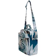 White Tiger Crossbody Day Bag by snowwhitegirl