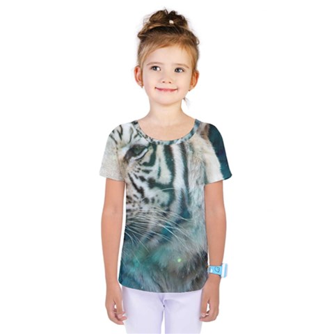 White Tiger Kids  One Piece Tee by snowwhitegirl