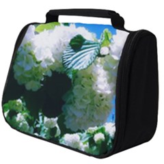 Blue Snowball Branch Full Print Travel Pouch (big) by okhismakingart