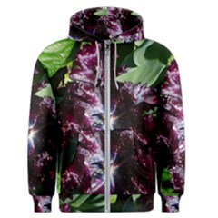 Galaxy Tulip Men s Zipper Hoodie by okhismakingart