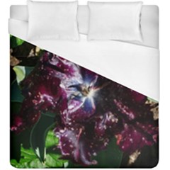 Galaxy Tulip Duvet Cover (king Size) by okhismakingart