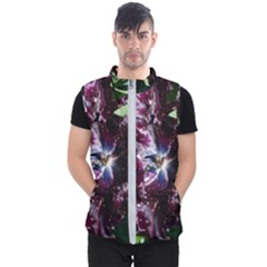 Galaxy Tulip Men s Puffer Vest by okhismakingart