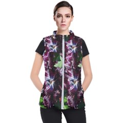 Galaxy Tulip Women s Puffer Vest by okhismakingart