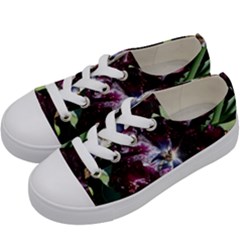 Galaxy Tulip Kids  Low Top Canvas Sneakers