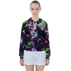 Galaxy Tulip Women s Tie Up Sweat by okhismakingart