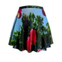 Skyward Tulips Mini Flare Skirt View2