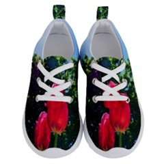 Skyward Tulips Running Shoes by okhismakingart