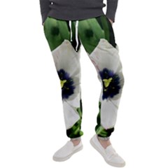 Blue Centered Tulip Men s Jogger Sweatpants