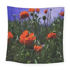 Poppy Field Square Tapestry (large)