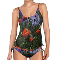 Poppy Field Tankini Set by okhismakingart