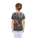 Faded Poppy Field  Kids  One Piece Tee View2