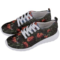 Faded Poppy Field  Men s Lightweight Sports Shoes by okhismakingart