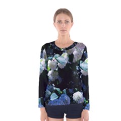 Blue Snowballs Ii Women s Long Sleeve Tee