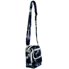 Blue Snowballs Ii Shoulder Strap Belt Bag