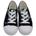 Blue Snowballs II Kids  Low Top Canvas Sneakers View1