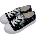 Blue Snowballs II Kids  Low Top Canvas Sneakers View2