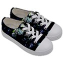 Blue Snowballs II Kids  Low Top Canvas Sneakers View3