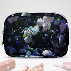 Blue Snowballs Ii Make Up Pouch (small) by okhismakingart