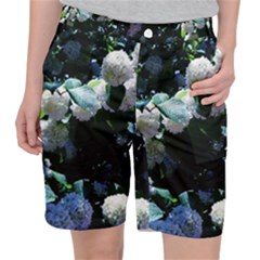 Blue Snowballs Ii Pocket Shorts by okhismakingart