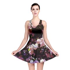 Purple Snowballs Reversible Skater Dress by okhismakingart