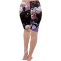 Purple Snowballs Cropped Leggings  View4