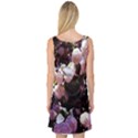 Purple Snowballs Sleeveless Satin Nightdress View2