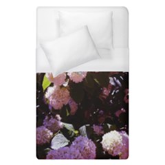 Purple Snowballs Duvet Cover (single Size) by okhismakingart