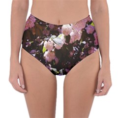 Purple Snowballs Reversible High-waist Bikini Bottoms by okhismakingart