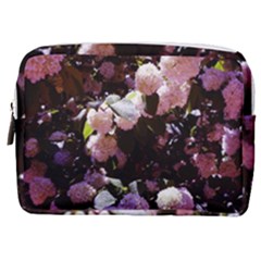 Purple Snowballs Make Up Pouch (medium) by okhismakingart