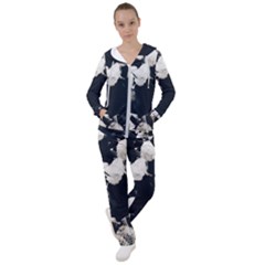 High Contrast Black And White Snowballs Ii Women s Tracksuit by okhismakingart