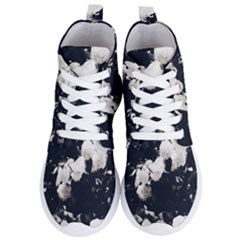 High Contrast Black And White Snowballs Ii Women s Lightweight High Top Sneakers by okhismakingart