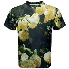 Yellow Snowballs Ii Men s Cotton Tee by okhismakingart