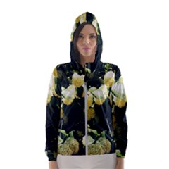 Yellow Snowballs Ii Women s Hooded Windbreaker