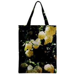 Yellow Snowballs Ii Zipper Classic Tote Bag by okhismakingart