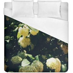 Yellow Snowballs Ii Duvet Cover (king Size) by okhismakingart