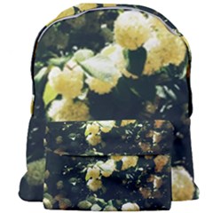 Yellow Snowballs Ii Giant Full Print Backpack by okhismakingart