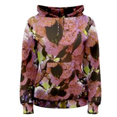 Pink Snowballs Women s Pullover Hoodie